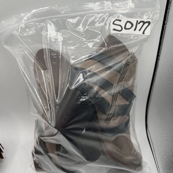 NEW Soho Cobbler Womens 8.5 Ankle Leather Booties Strappy Western Cowgirl Boots - Picture 14 of 15